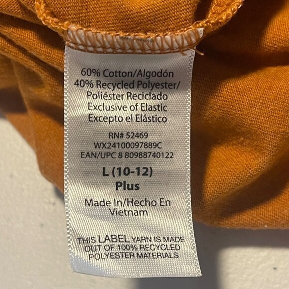 Wonder Nation Girls Love Graphic Rust Brown Tank Top  L 10-12 Plus - Picture 10 of 10